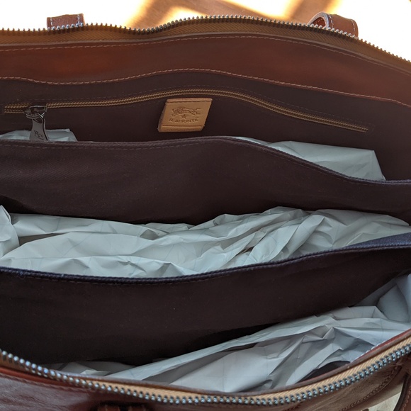 Leather laptop bag - Picture 5 of 5